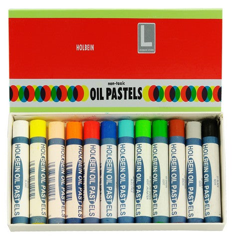 Holbein Artists Colors 1246L12 Academic Oil Pastels Set of 12